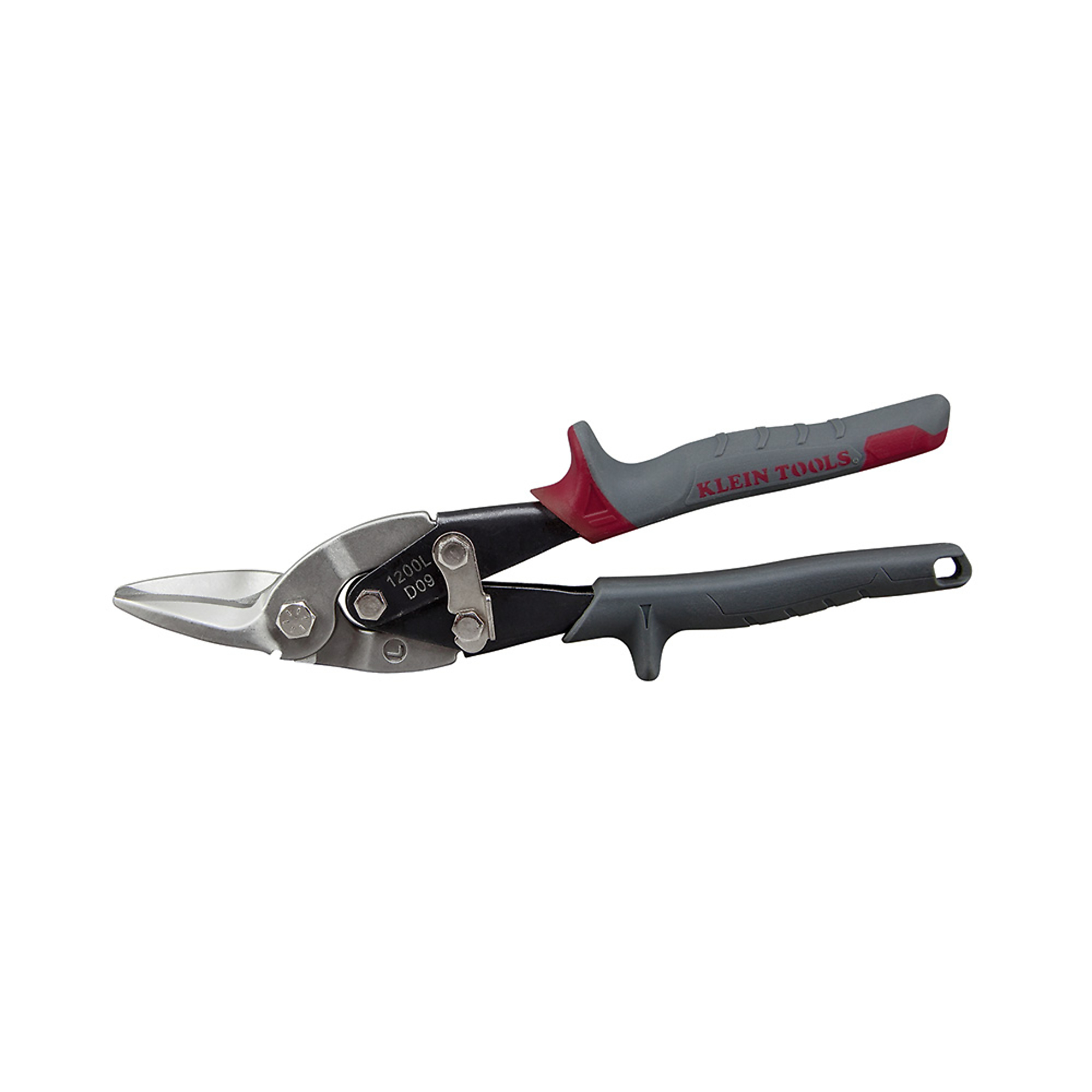 Klein Tools, Aviation Snips w/Wire Cutter, Left, Blade Size 1.5 in, Tool Length 10.06 in, Model# 1200L